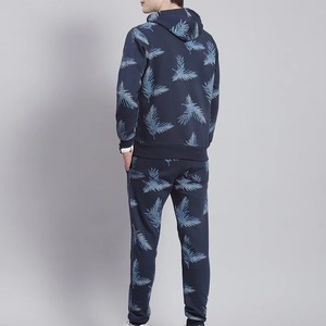 ชุดวอร์มมีฮู้ดของผู้ชายชุดออกกำลังกายและจ๊อกกิ้งลายสีพื้นแบบกำหนดเองสำหรับฤดูหนาว - Product Image 6