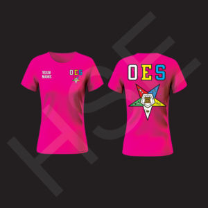 Camiseta de Mujer OES con Estampado de Llamas Multicolores, Estilo Urbano Moderno, Talla Grande - Product Image 1