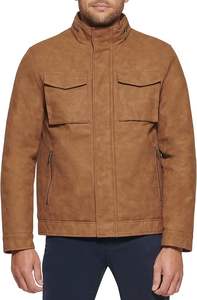 เสื้อแจ็คเก็ตหนังเทียมผู้ชาย - Product Image 5