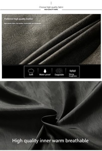 Chaqueta de cuero informal personalizada al por mayor de Pakistán para Hombre Nuevo diseño OEM con chaqueta de hombre con cinturón lateral - Product Image 5