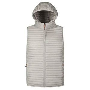 OEM Men's Reversible Breathable Puffer Vest High Quality Plus Size Custom Logo Sleeveless Jacket Waistcoats - Product Image 1