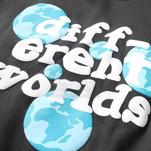 100% algodón hecho hombres Puff impresión Sudadera con capucha para la venta en línea hecho a medida mejor Material Puff impresión Sudadera con capucha - Product Image 4