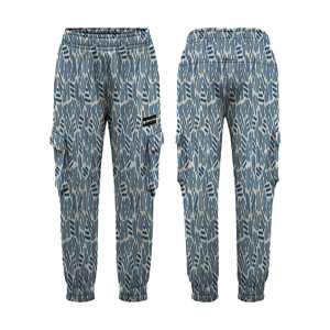 กางเกงคาร์โก้ผ้าฝ้าย100% ลำลองสำหรับผู้ชายเอวสูงน้ำหนักเบาผ้านุ่มใส่สบายเอวยางยืดชุดทำงานโรงงานออกแบบได้ตามต้องการ - Product Image 3