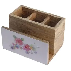 Top vente maison cuisine table papier de soie Table à manger décoratif mangue et porte-serviettes en bois d'acacia - Product Image 3