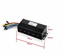 48V-72V 35A 40A 1000W 1500W 2000W Pengontrol Motor Sepeda Listrik Skuter Sensor Hall Gelombang Sinus