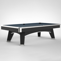 Mesa de Billar de Torneo de 9 pies y 8 pies, Diseño Nuevo de 2024, Juego Deportivo de Interior, Mesa de Billar Popular en los Mercados de Indonesia y Filipinas