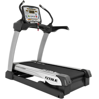 Tapis roulant remis à neuf True Fitness Alpine Runner avec console Emerge et test de fréquence cardiaque sans fil pour les salles de sport à domicile et les studios de fitness