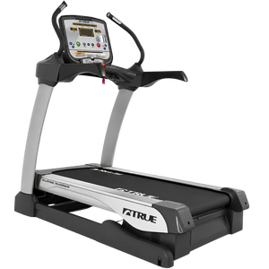 ลู่วิ่งไฟฟ้ารุ่น True Fitness Alpine Runner ที่ผ่านการผลิตใหม่ พร้อมคอนโซล Emerge และระบบวัดอัตราการเต้นของหัวใจแบบไร้สาย สำหรับใช้ในบ้าน ยิม และฟิตเนสสตูดิโอ - Product Image 1