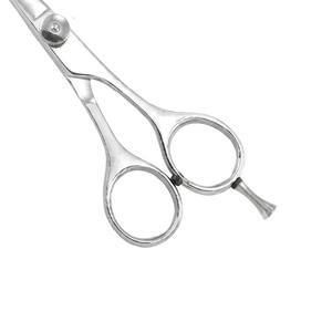 Tijeras de Entresacar Profesionales de Acero Inoxidable con Hoja Afilada, Oro Rosa 18K, Mango Ergonómico de Cerámica, para Diestros, para Peluqueros - Product Image 5