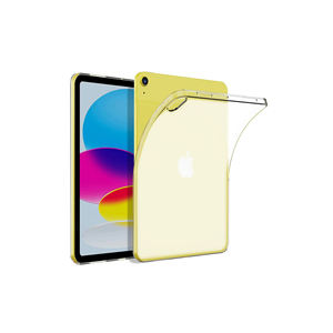 Netzy 2025 Étui transparent super fin en silicone pour iPad 11e génération et Pro 11 10,2 et 13 pouces Tailles TPU et PU Matériel de la coque arrière - Product Image 1