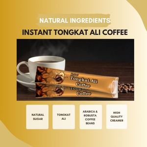 Premium Instant Tongkat Ali Creamer Café suave con ricos sabores de crema y azúcar Sabor suave Caja atractiva Embalaje - Product Image 5