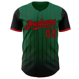 Fournisseur en vrac de maillot de baseball personnalisé vente en gros tissu respirant à séchage rapide coutures durables pour les équipes de jeunes et d'adultes - Product Image 2