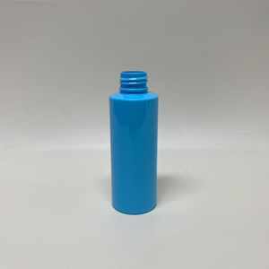 Botella de PET cilíndrica azul marino vacía de 100ml - 24mm-22G para botella de loción corporal, botella limpiadora facial, fábrica Pavico Vietnam - Product Image 2