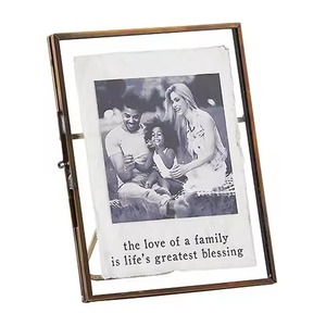 กรอบรูปโลหะคุณภาพสูงกรอบรูปโต๊ะทำด้วยมือดีไซเนอร์แฟนซีกรอบรูปโลหะใหม่ - Product Image 4