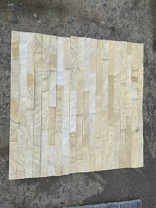 ผนังหินอ่อนสีเหลืองธรรมชาติของเวียดนามการตกแต่งภายในที่หรูหราภายนอกสำหรับการแยกวิลล่าที่ทันสมัยโรงแรมห้องนั่งเล่นยอดนิยม - Product Image 2