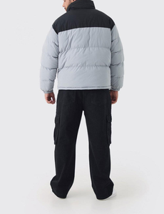 Doudoune personnalisée pour hommes en plein air conçue pour la pluie et la neige à l'extérieur avec isolation thermique et manches minces imperméables - Product Image 5