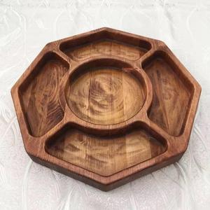 Plateaux décoratifs de haute qualité Plateau de service en bois d'acacia pour salon et cuisine fabriqué au Vietnam - Product Image 6