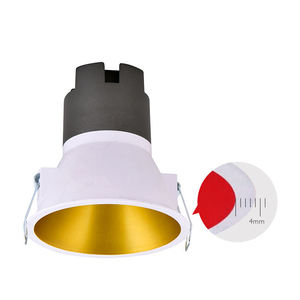 Buena calidad Interior diseño personalización cuadrado redondo regulable abajo luz multicolor aluminio interior carcasa 10 vatios LED Spotl - Product Image 5