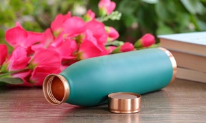 Best Selling Plain Green & Grey <b>Copper</b> <b>Bottle</b> For Drinking And Storing Water Pure <b>Copper</b> Water <b>Bottle</b> At Low Price - Product Image 4