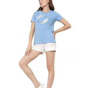 Personnalisable 100% coton Hip-Hop surdimensionné T-Shirt High Street American Streetwear Long Style décontracté Imprimé à grande échelle - Product Image 3