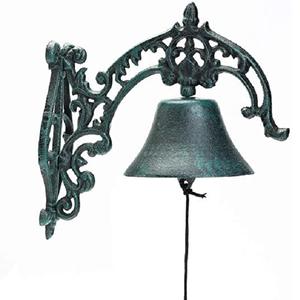 Outdoor Vintage Metal Outside Wall Mounted Doorbell Front Door School Restaurant Shop Entrance Decorative Hanging Doorbell - Product Image 2