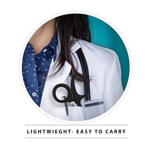 20 Tijeras de Trauma EMT Multicolores de Acero Inoxidable, Tijeras Médicas Duraderas y Afiladas - Product Image 3