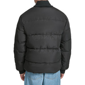 แจ็กเก็ตปลาปักเป้าสำหรับผู้ชายแจ็กเก็ตขนเป็ดสีตัดกันดีไซน์ไม่เหมือนใคร - Product Image 6