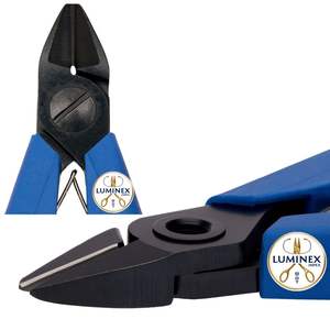 Lindstrom LUG=43433 Coupe-fils diagonaux de précision de haute qualité, tête conique, acier inoxydable, léger, outil de coupe de fil fin pour - Product Image 4