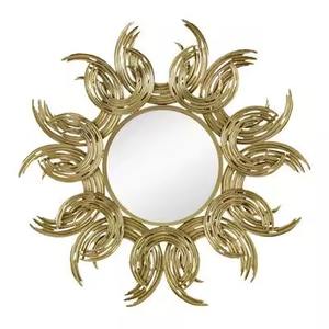 Espejo de pared hecho a mano de lujo, marco de Metal, elegante espejo decorativo para el hogar, sala de estar, dormitorio, pared - Product Image 4