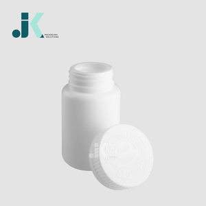 ขวด HDPE M0331พร้อมฝา CR 100มล. สีขาวมล. ฟรีปรับแต่งโลโก้บรรจุภัณฑ์สำหรับยาผู้ผลิตในเวียดนาม - Product Image 1