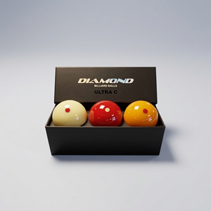 Bolas de Billar Diamond - Juego de 3 Cojines Carom Ultra-C de 61.5mm |   Balón Oficial de la PBA |   Hecho en Corea |   Resina Fenólica - Product Image 1