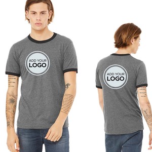NEXT Level unisex Ringer เสื้อยืดแขนสั้นผู้ชายเสื้อยืดคอกลมลำลองฤดูร้อน - Product Image 3