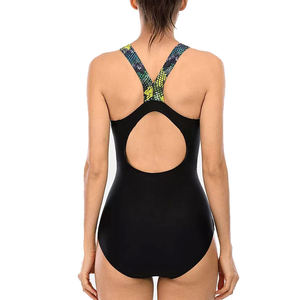 2025 absorbant l'eau femmes body Bikinis maillots de bain natation maillot de bain une pièce Spandex femmes maillot de bain Logo personnalisé OEM - Product Image 3