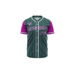 Sweat-shirt de baseball personnalisé pour homme avec nom d'équipe, pour impression par sublimation thermique, maille respirante, broderie, tenue de softball - Product Image 1