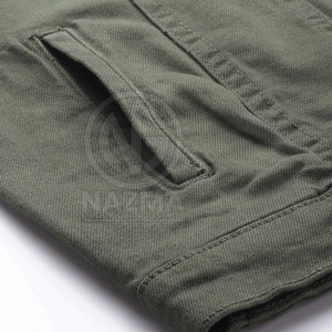 Wholesale Custom Logo Front 100% Cotton Men's Jeans Jacket Breathable Windproof Outdoor <b>Winter</b> Use - Product Image 5