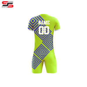 Uniformes de Fútbol Negros Estampados en Venta, Diseño Personalizado con Impresión Digital, Conjuntos de Camisetas de Fútbol Deportivas Cortas 100% Poliéster con Logotipo Personalizado - Product Image 4