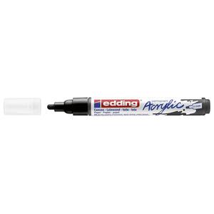 Edding 5100 Paquete de 10 Marcadores Acrílicos Negros para Arte - Product Image 1