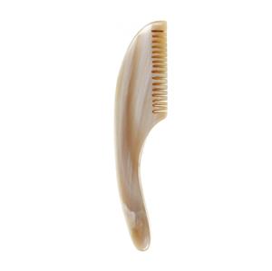 Peine de cuerno de primera calidad, respetuoso con el medio ambiente, herramienta hecha a mano duradera hecha de cuerno pulido, perfecto para el peinado natural del cabello a diario - Product Image 2