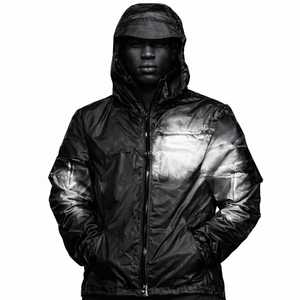 Chaqueta de Invierno Personalizada para Hombre con Capucha, Revestimiento Termorreactivo, Ecológica, Cortavientos, con Cambio de Color por Calor, Poliéster - Product Image 2