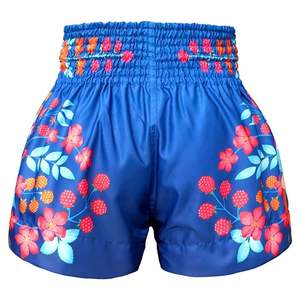 Shorts de Muay Thai en Polyester Personnalisables pour l'Entraînement aux Arts Martiaux – Vente Chaude à Bas Prix - Product Image 5