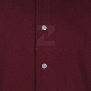New Arrival 100% Cotton Stand Collar <b>Letterman</b> <b>Jacket</b> for Men Custom Color Breathable Winter <b>Jacket</b> with Front Logo in Low Price - Product Image 6