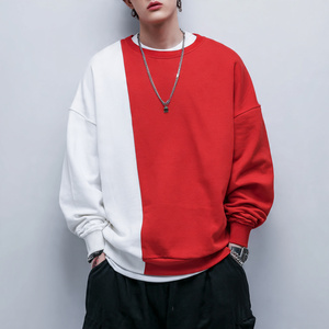 Sweat-shirt ample d'hiver pour homme, streetwear, molleton épais, col rond, sweat-shirts pour homme - Product Image 5