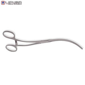 Pinzas Atraumáticas DEBAKEY RUMMEL con Mandíbulas Curvas, Acero Inoxidable, 7.25'' 18.5cm, Instrumentos Médicos - Product Image 3