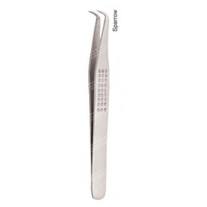 Pinzas de extensión de pestañas, gorriones, Color plateado, diferentes - Product Image 6