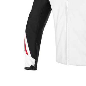 Chaquetas de cuero genuino para hombre de alta calidad Chaquetas de motocicleta de nuevo estilo Logotipo personalizado Chaqueta de carreras de cuero para motocicleta - Product Image 6