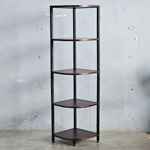 KGT68015 5-Tier Fan-Shaped <b>Corner</b> Shelf for Living Room - Product Image 5
