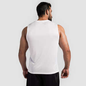 Camiseta Deportiva Personalizada, 100% Algodón, Top para Fisicoculturismo, Transpirable, Sin Mangas, Chaleco Deportivo para Hombre, Camiseta Deportiva para Gimnasio - Product Image 3