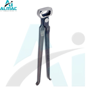 ALMAC 2025 Professional Racetrack Semi Pulido Hoof Nipper Herramienta de instrumento quirúrgico reutilizable para caballos Ganado Uso de animales grandes - Product Image 1