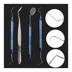 ชุดเครื่องมือทันตกรรม3ชิ้นชุดเครื่องมือสุขอนามัยทันตกรรมพื้นฐานชุดเครื่องมือทันตกรรมเครื่องมือสำหรับการจัดฟัน - Product Image 5