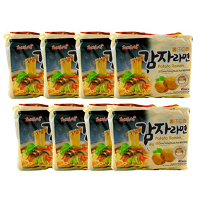 บะหมี่กึ่งสำเร็จรูปสำหรับราเม็งมันกล่อง5ชิ้น (X5x8 120กรัม) - Product Image 3